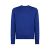 Maglia fluida in seta con collo a giro Maglia fluida in seta con collo a giro