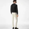 Maglia girocollo in alpaca e seta senza cuciture