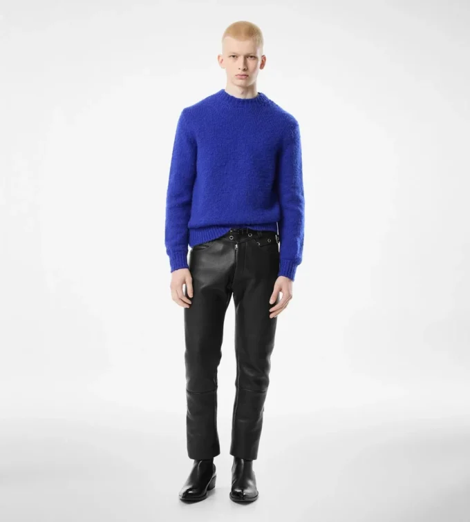 Maglia girocollo in cashmere Maglia girocollo in cashmere