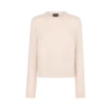Maglia girocollo in cashmere e seta ultrasoft