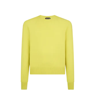 Maglia girocollo in cashmere infeltrito