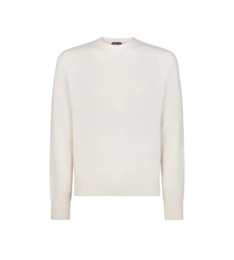 Maglia girocollo in cashmere Scottish Teasel