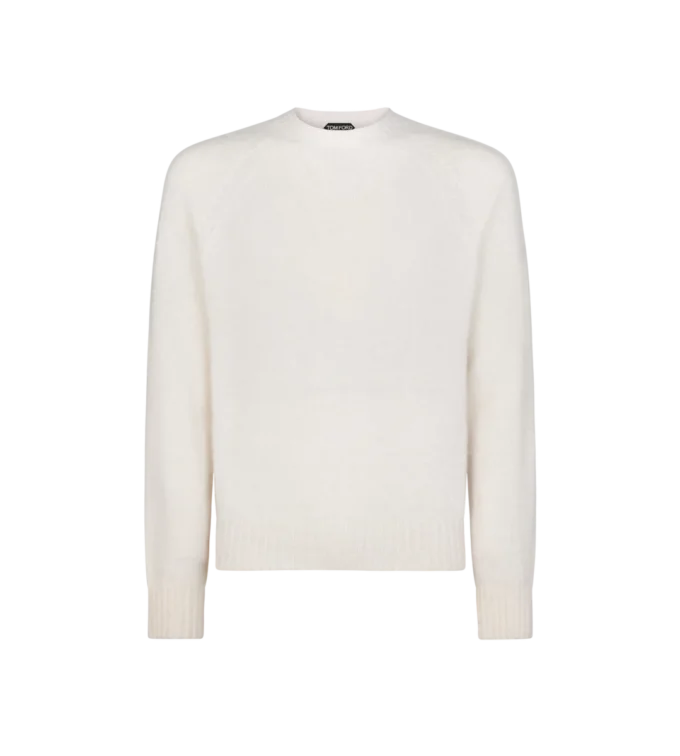 Maglia girocollo in cashmere Scottish Teasel Maglia girocollo in cashmere Scottish Teasel