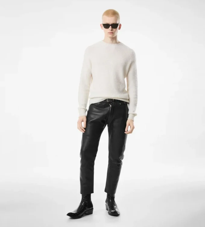 Maglia girocollo in cashmere Scottish Teasel Maglia girocollo in cashmere Scottish Teasel