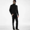 Maglia in lana merino con zip Maglia in lana merino con zip