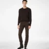 Maglia leggera in misto cotone con collo a giro