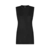 Maglia senza maniche con scollo rotondo e spacchi laterali Maglia senza maniche con scollo rotondo e spacchi laterali