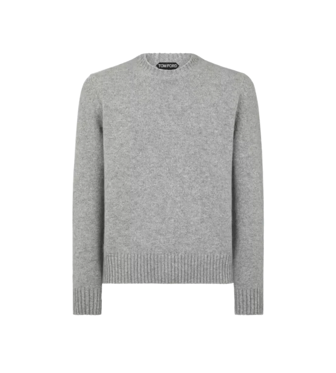 Maglione girocollo in cashmere