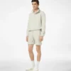 Pantaloncini in cotone, seta e cashmere