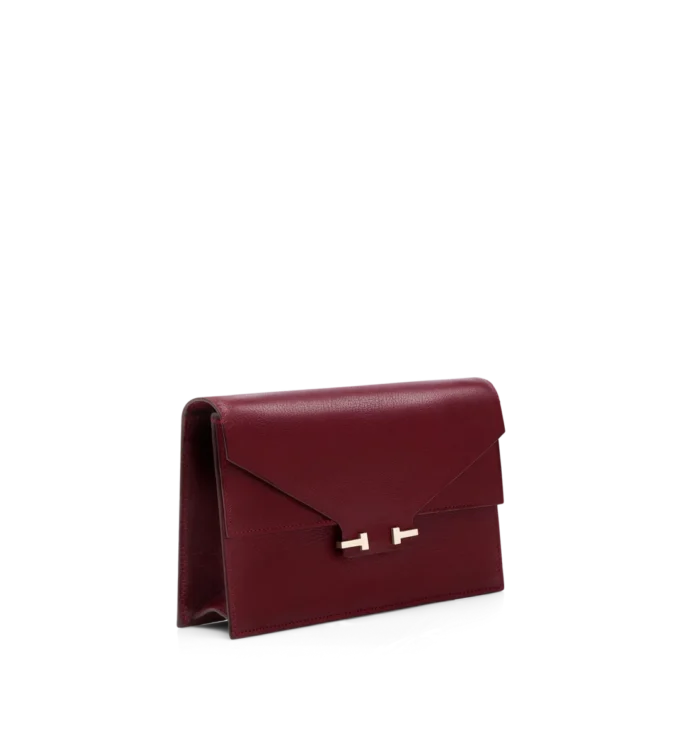 Mini borsa Aube in morbida pelle fiore Mini borsa Aube in morbida pelle fiore