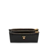 Mini borsa con lucchetto in pelle a grana naturale con tracolla Mini borsa con lucchetto in pelle a grana naturale con tracolla