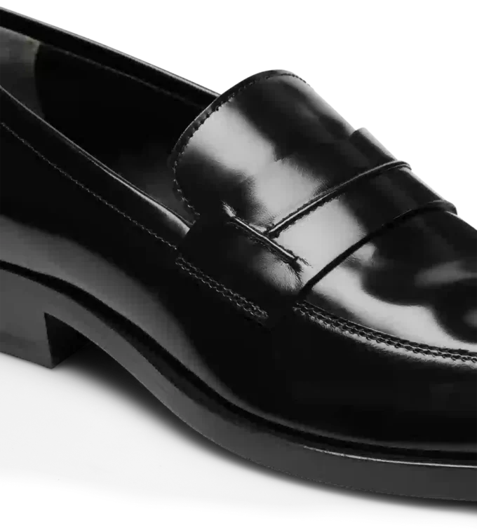 Mocassini in pelle spazzolata Mocassini in pelle spazzolata