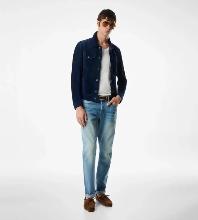 Mocassini Robin in pelle scamosciata
