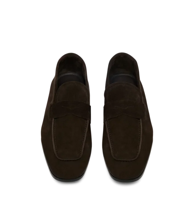 Mocassino Sean Twisted Band in pelle scamosciata