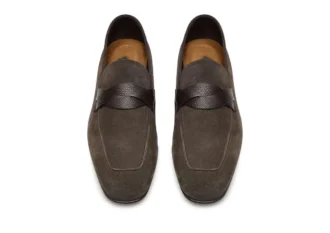 Mocassino Sean Twisted Band in pelle scamosciata