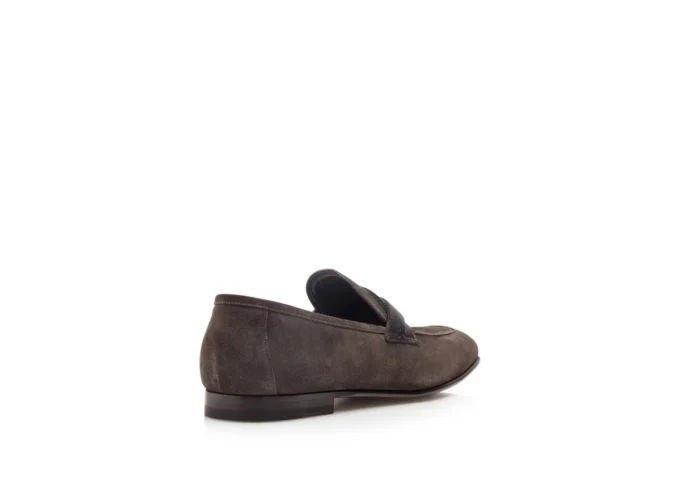 Mocassino Sean Twisted Band in pelle scamosciata
