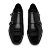 Monk strap Claydon in pelle