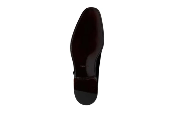 Monk strap Claydon in pelle