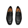 Morbida pelle morbida Mocassino Gigi con fascia intrecciata