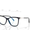 Occhiali da vista Blue Block Soft Cat Eye con clip da sole