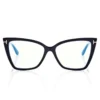 Occhiali da vista Blue Block Square Cat Eye
