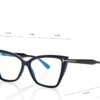 Occhiali da vista Blue Block Square Cat Eye