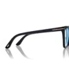 Occhiali da vista Cat Eye Blue Block con clip per occhiali da sole