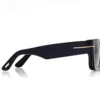 Occhiali da vista quadrati Blue Block con clip per occhiali da sole Occhiali da vista quadrati Blue Block con clip per occhiali da sole