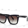 Occhiali da vista quadrati Blue Block con clip per occhiali da sole Occhiali da vista quadrati Blue Block con clip per occhiali da sole