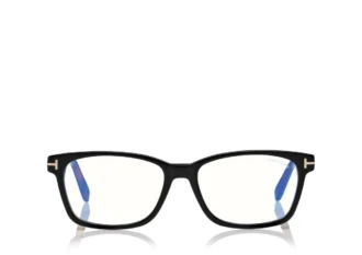 Occhiali da vista rettangolari classici Blue Block
