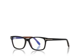 Occhiali da vista rettangolari classici Blue Block