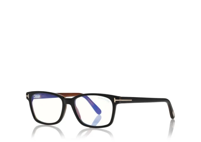 Occhiali da vista rettangolari classici Blue Block