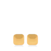 Orecchini Amy in ottone dorato vintage