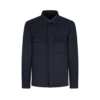 Overshirt in twill di cotone doppio divisibile