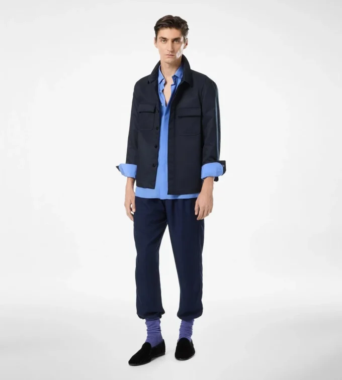 Pantaloni lounge leggeri in lyocell con pieghe