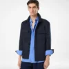 Overshirt in twill di cotone doppio divisibile