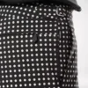 Pantaloncini da bagno in nylon con stampa a pois medi