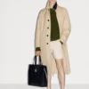 Pantaloncini sartoriali in cotone drill spazzolato