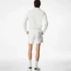 Pantaloncini sartoriali in raso di cotone