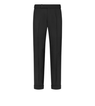 Pantaloni Atticus in mikado tinti in filo