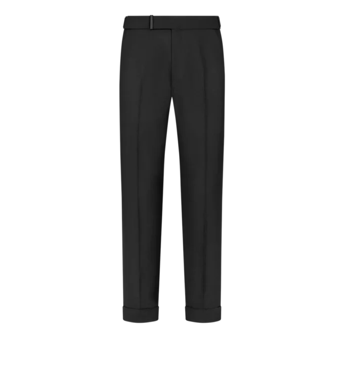 Pantaloni Atticus in mikado tinti in filo
