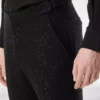 Pantaloni bouclé leggeri con paillettes