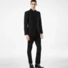 Pantaloni bouclé leggeri con paillettes