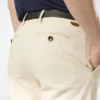 Pantaloni chino in cotone spazzolato