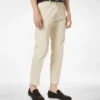 Pantaloni chino in cotone spazzolato