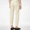 Pantaloni chino in cotone spazzolato