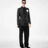 Giacca Duchesse Polka Dot Jacquard