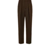 Pantaloni con doppia piega in twill spezzato Pantaloni con doppia piega in twill spezzato