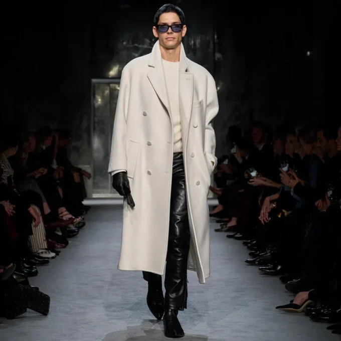 Cappotto doppio in cashmere divisibile Cappotto doppio in cashmere divisibile