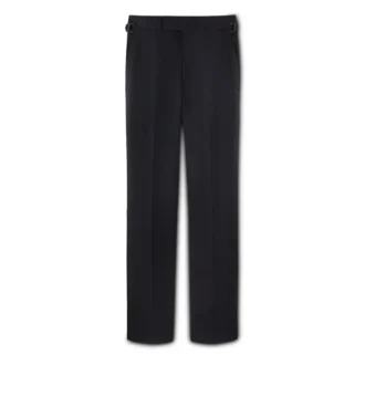 Pantaloni da sera O’Connor in mohair nero